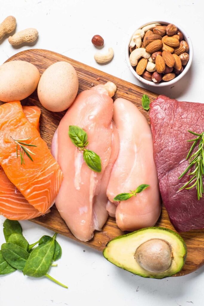 high-protein salads